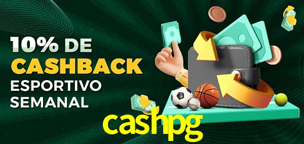 10% de bônus de cashback na cashpg